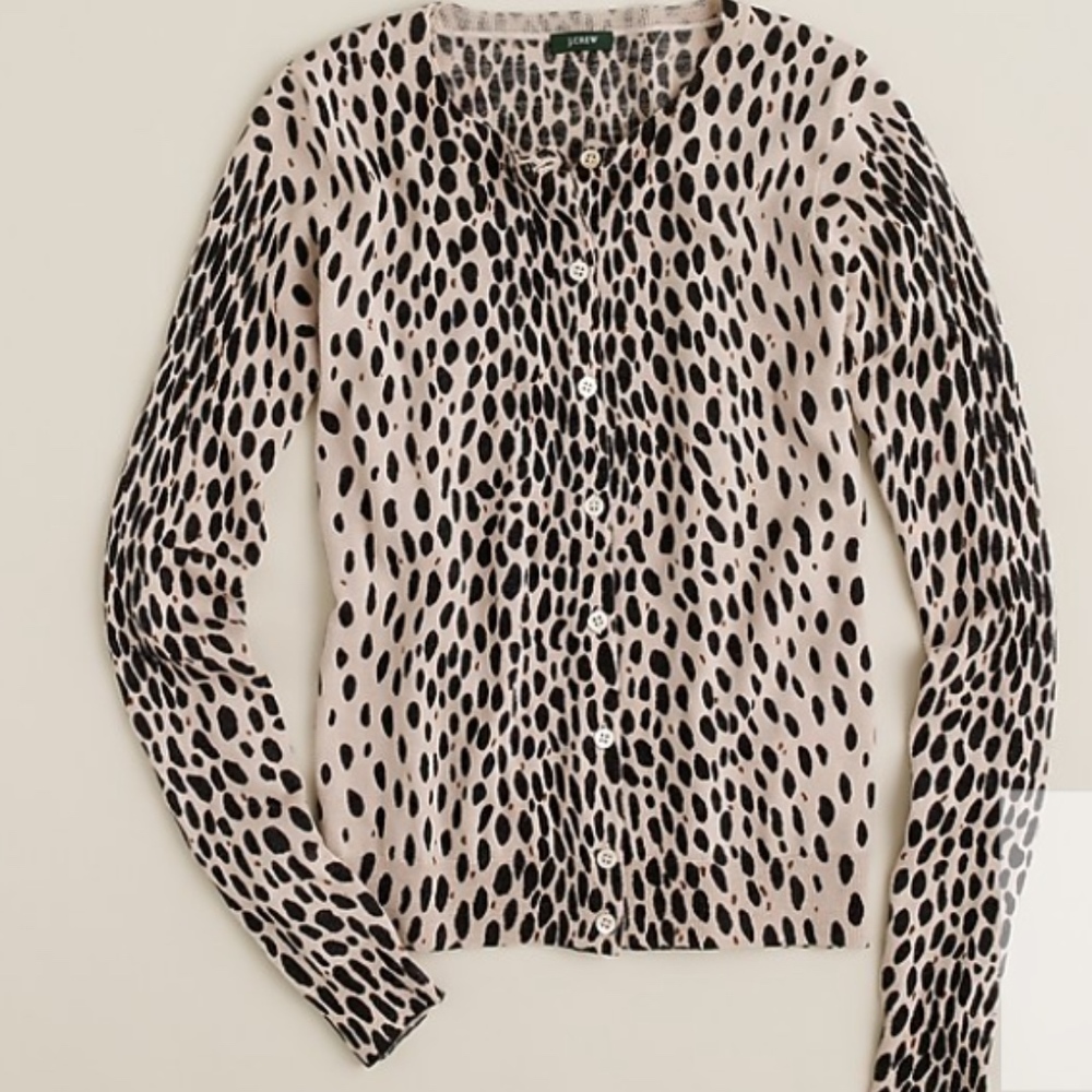 J. Crew wild cat cardigan